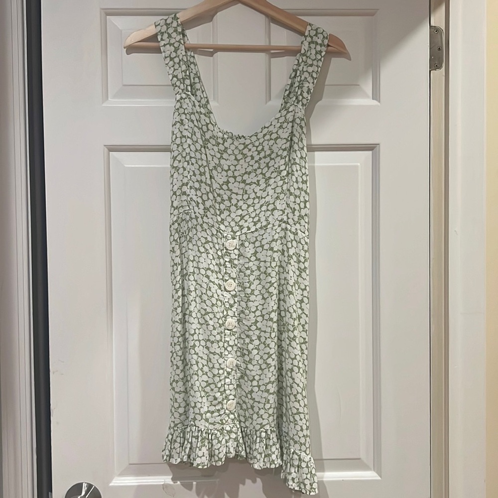 Faithful the Brand Ruffle Hem Dress